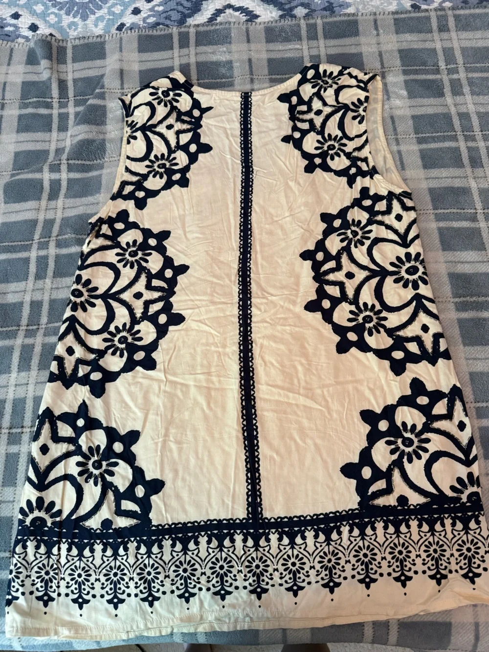Free People Beaded Embroidered Tunic Dress